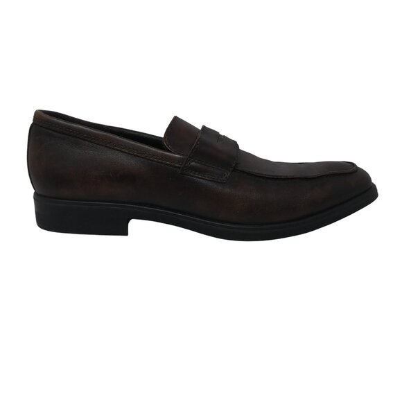 Ecco Melbourne Brown Leather Penny Loafers Mens10 main image 12